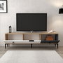 Hanah Home Neva 3801 Soporte para TV Roble, Blanco y Antracita